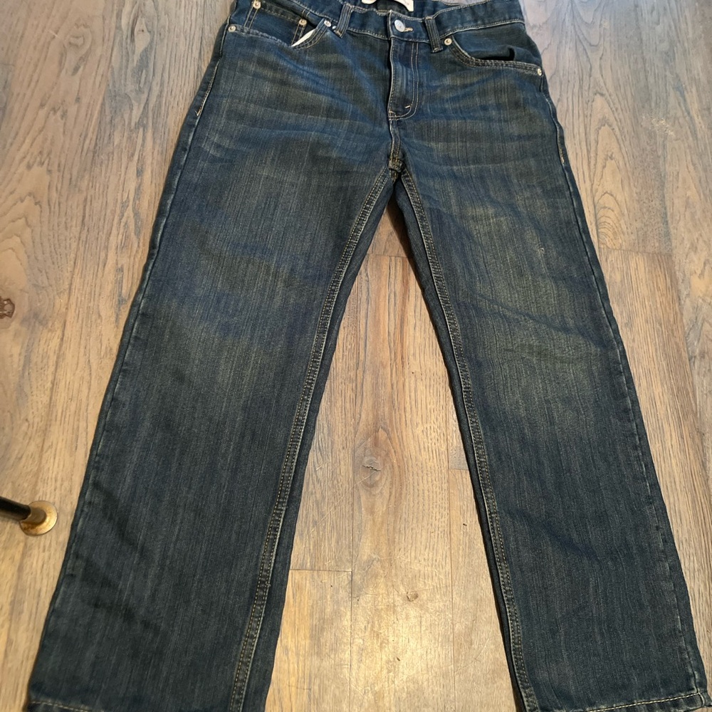 Levi's 505 Blue Bootcut Jeans W32 x L27